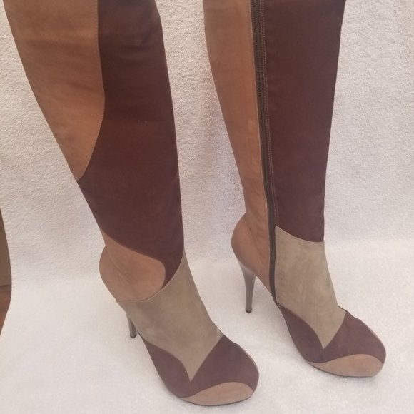 New leather tall boots in 3 colours. - Picture 2 of 7